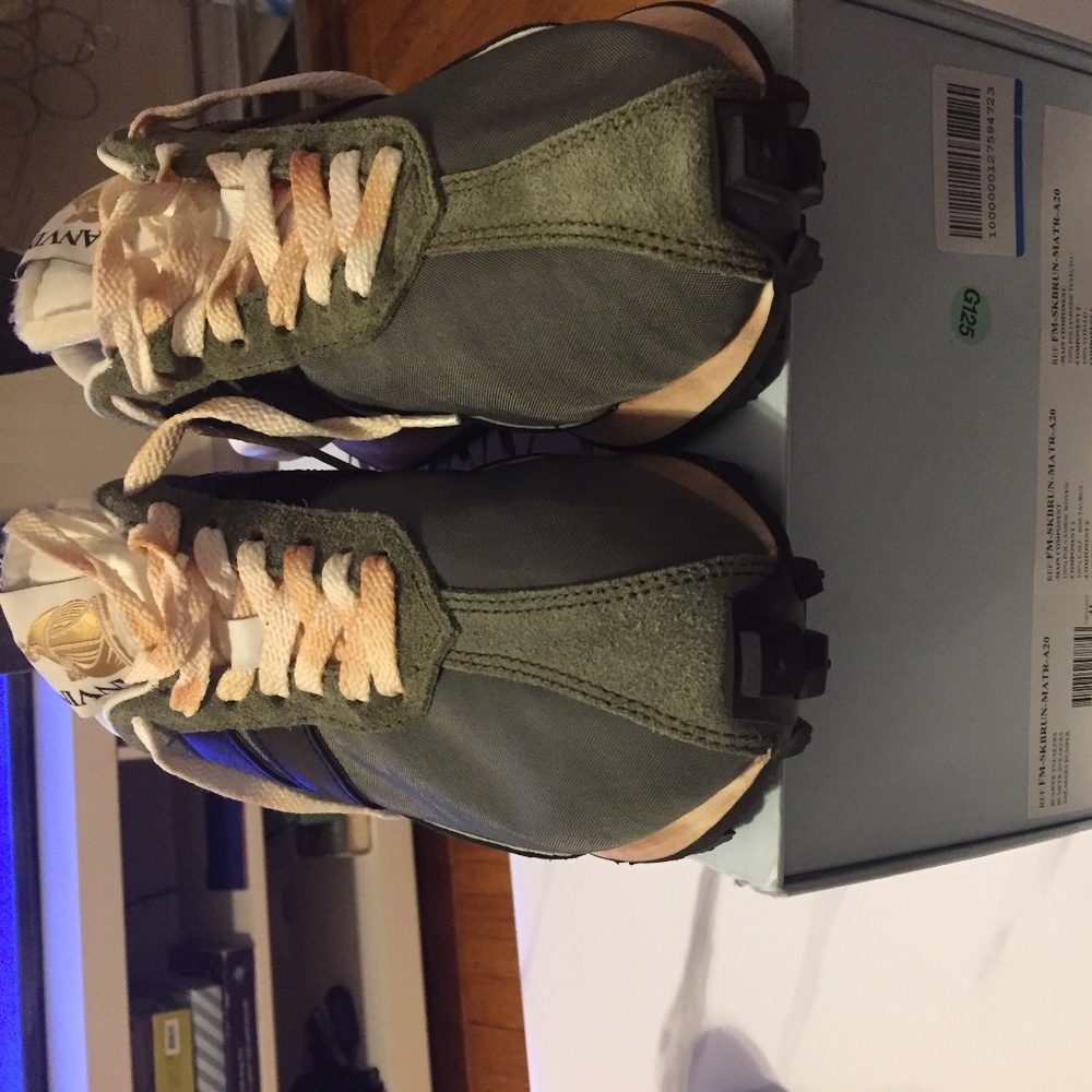 Lanvin Bumper Sneakers ( size 41)(Willing to negotiate price)